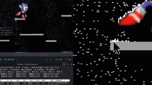 2024-10-16 - Finalizados os Algoritmos de Neve e Chuva no meu Game Engine em C++...