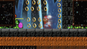 2025-04-22 - Adicionados os aneis do Sonic ao meu Game Engine em C++ pela Páscoa...